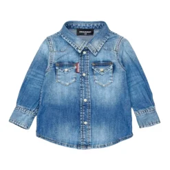 Chemise en jean à manches longues