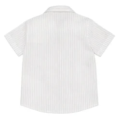 Chemise en lin et coton pour nouveau-né