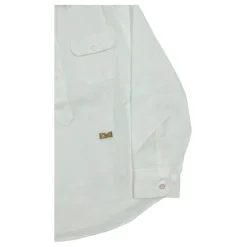 Chemise en lin et viscose