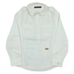 Chemise en lin et viscose