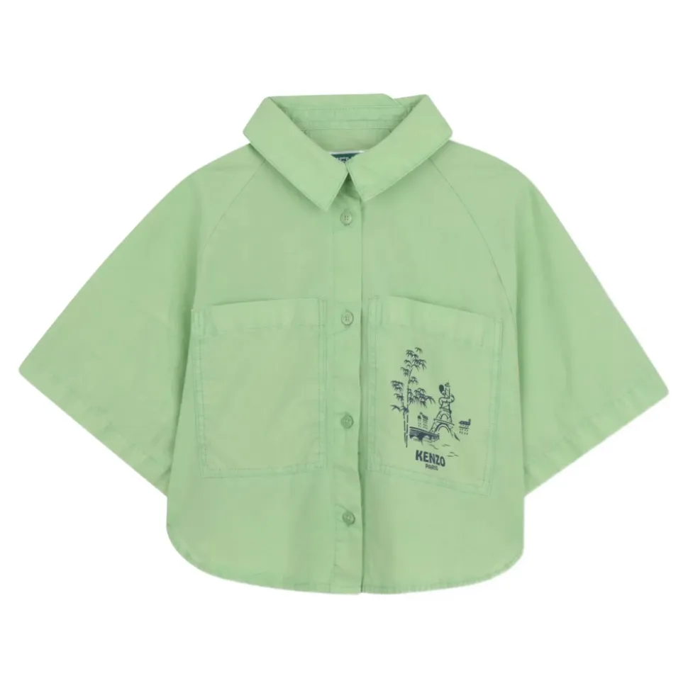 Chemise à manches courtes imprimées