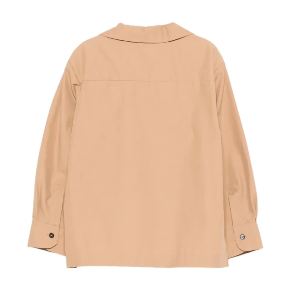 Chemise à poche brodée