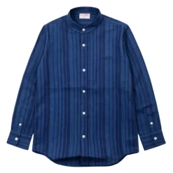 Chemise rayée en lin