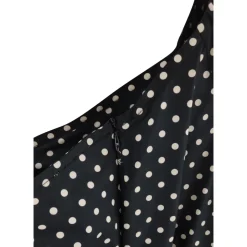 Combinaison à pois en popeline