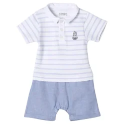 Combinaison Polo Rayée