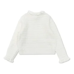 Cotton Frilled Cardigan