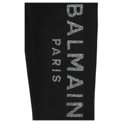 Cotton Leggings with Logo