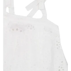 Débardeur en Dentelle Blanche
