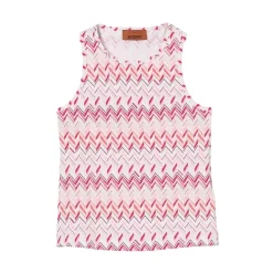 Débardeur à imprimé Chevron