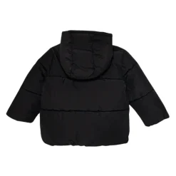 Doudoune à capuche avec logo imprimé