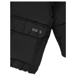 Doudoune à capuche avec logo imprimé