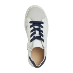 Enfants Blanc Marine Sneakers