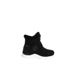 Enfants Fermeture Éclair Imperméable Bottes Noires