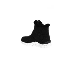 Enfants Fermeture Éclair Imperméable Bottes Noires