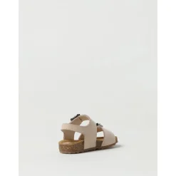 Enfants Sandales Beige Boucle Style Confort