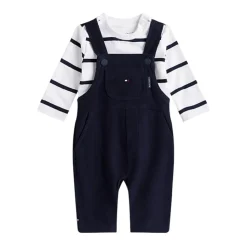 Ensemble Salopette en Velours Côtelé Bébé