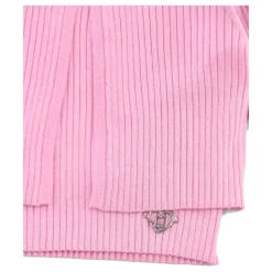 Ensemble Twin Rib avec Détails Élégants