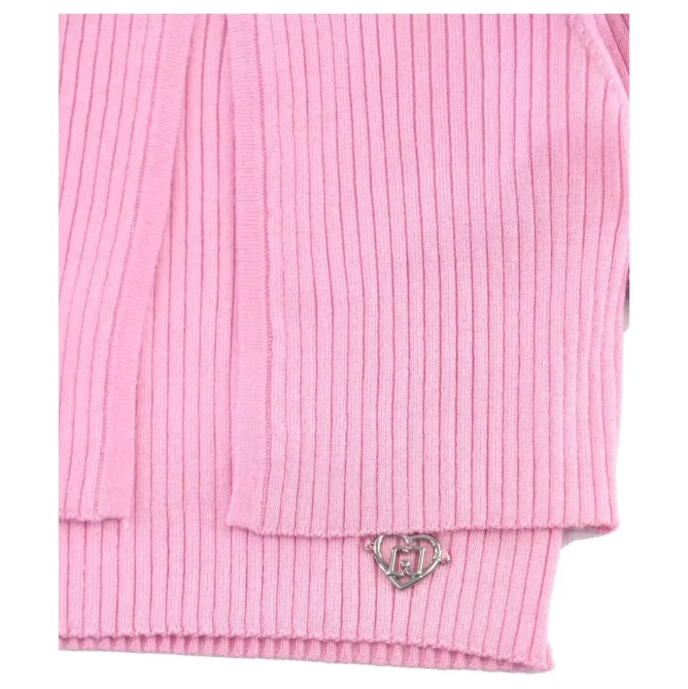 Ensemble Twin Rib avec Détails Élégants