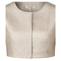 Faux leather jacket