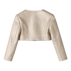 Faux leather jacket