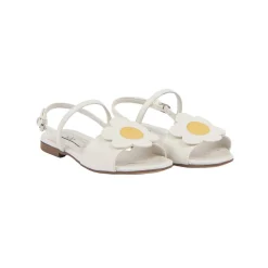 Flower-detail Strap Sandal