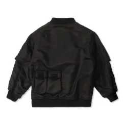 Gabardine Bomber Jacket