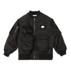 Gabardine Bomber Jacket