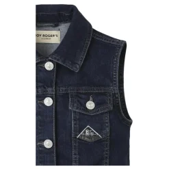 Gilet in Denim Iconic