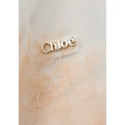 Haut en Tulle avec Broderie