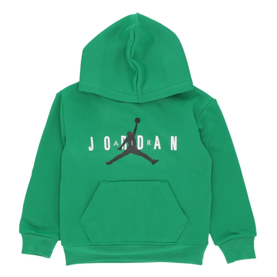 Hoodie Vert Lucky avec Logo Jumpman