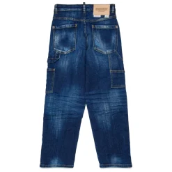 Jean ample taille haute