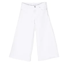 Jean Blanc en Coton Stretch