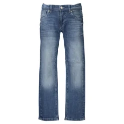 Jean droit taille mi-haute