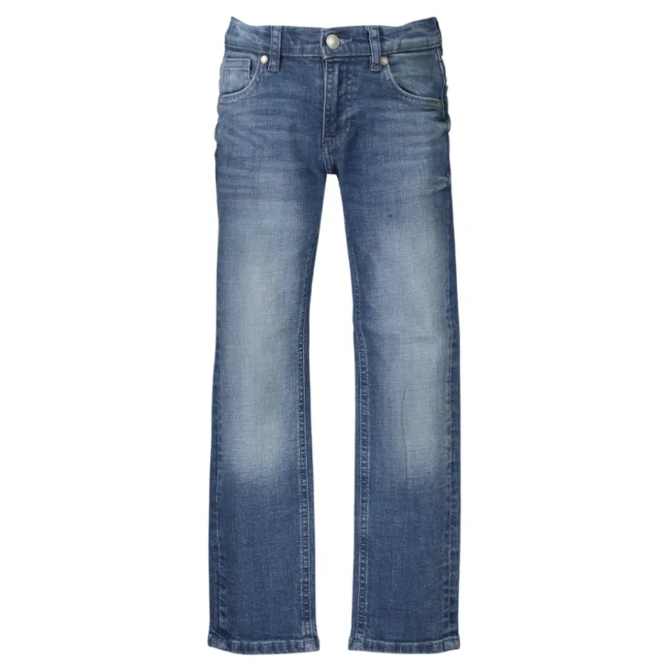 Jean droit taille mi-haute