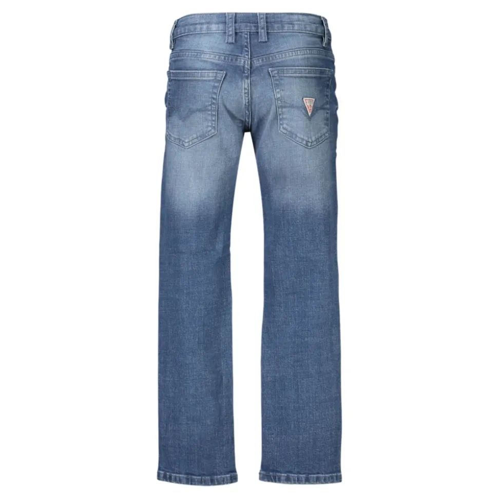 Jean droit taille mi-haute