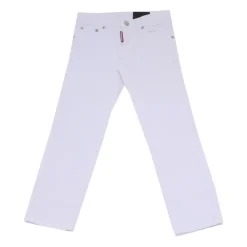 Jean en coton blanc 'CLEMENT' avec coupe slim