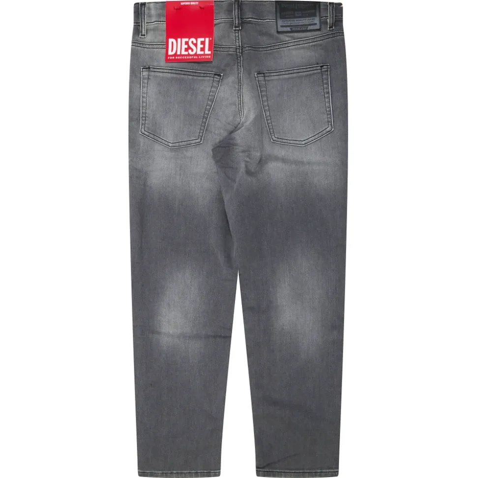 Jeans Dritto Grigio