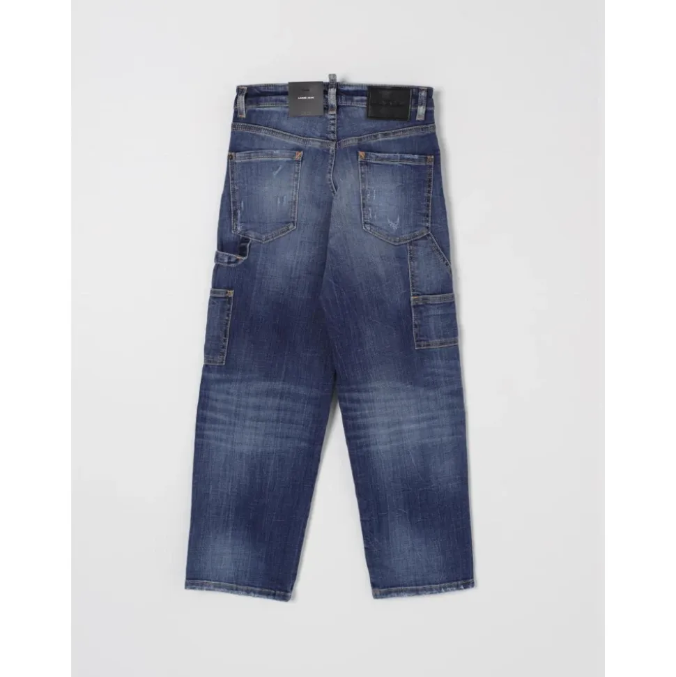 Jeans Enfants à Patches Déchirés Stylish