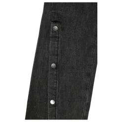 Jeans à logo brodé