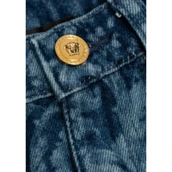 Jeans à motif baroque