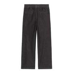 Jean à taille élastique avec logo