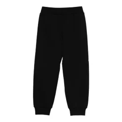 Joggers Enfants en Coton Noir AW25