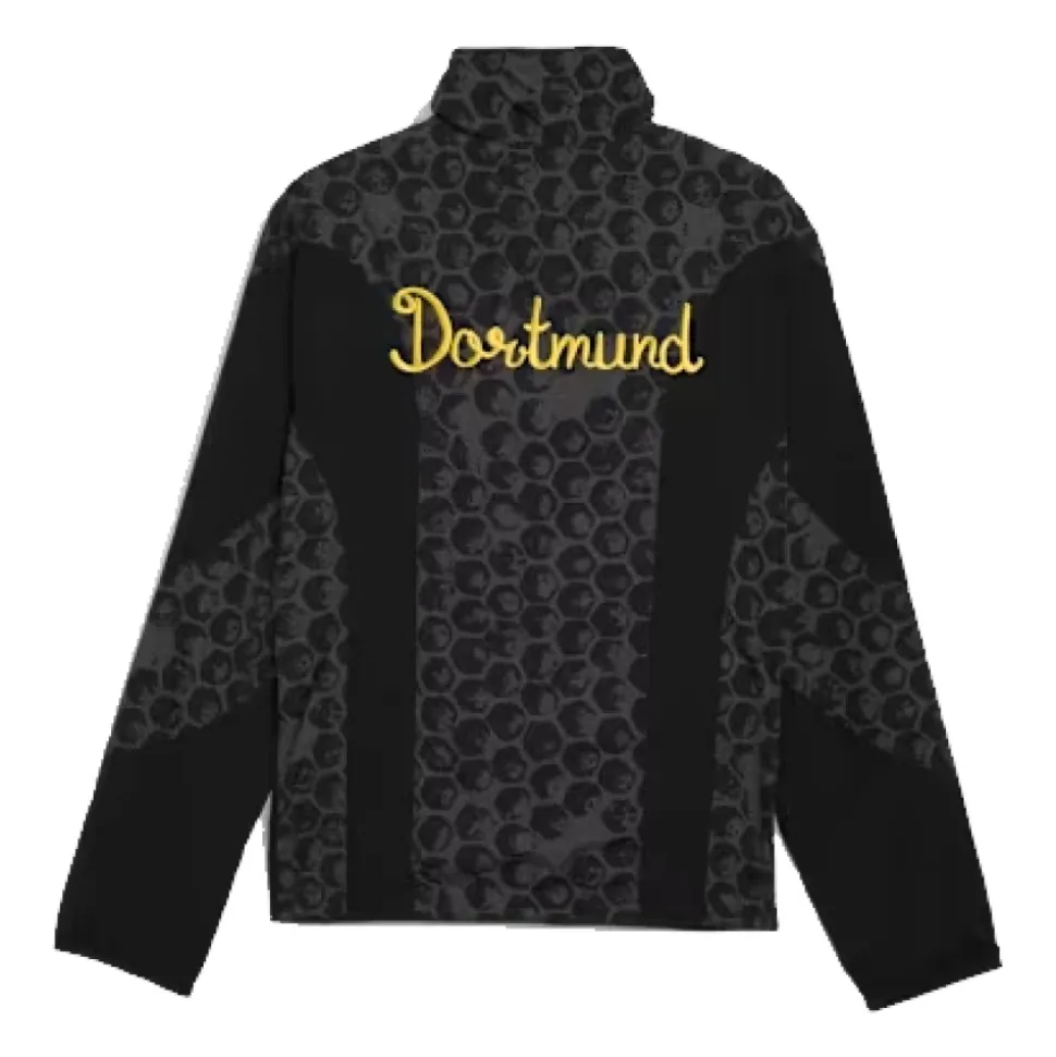 KidSuper Dortmund Veste Réversible Noire & Jaune