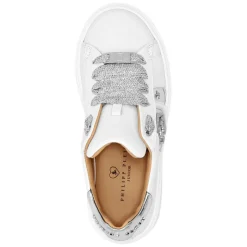 Leather Lo-Top Sneakers Hexagon