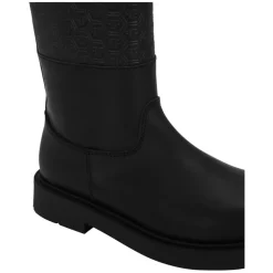 Leather Low Boots Monogram