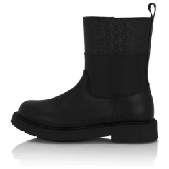 Leather Low Boots Monogram