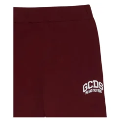 Leggings Enfant Bordeaux avec Logo Blanc