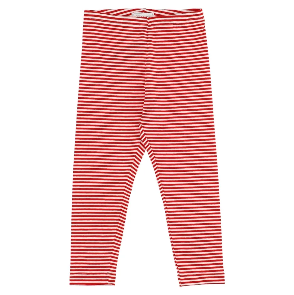 Leggings rayés en jersey