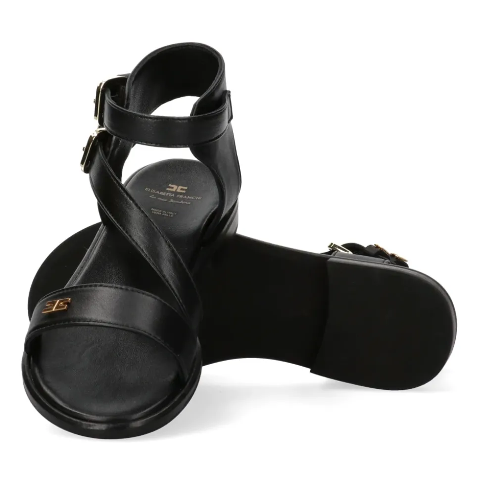 Logo-Appliqué Sandal