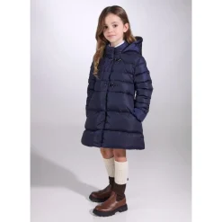 Longue doudoune en nylon